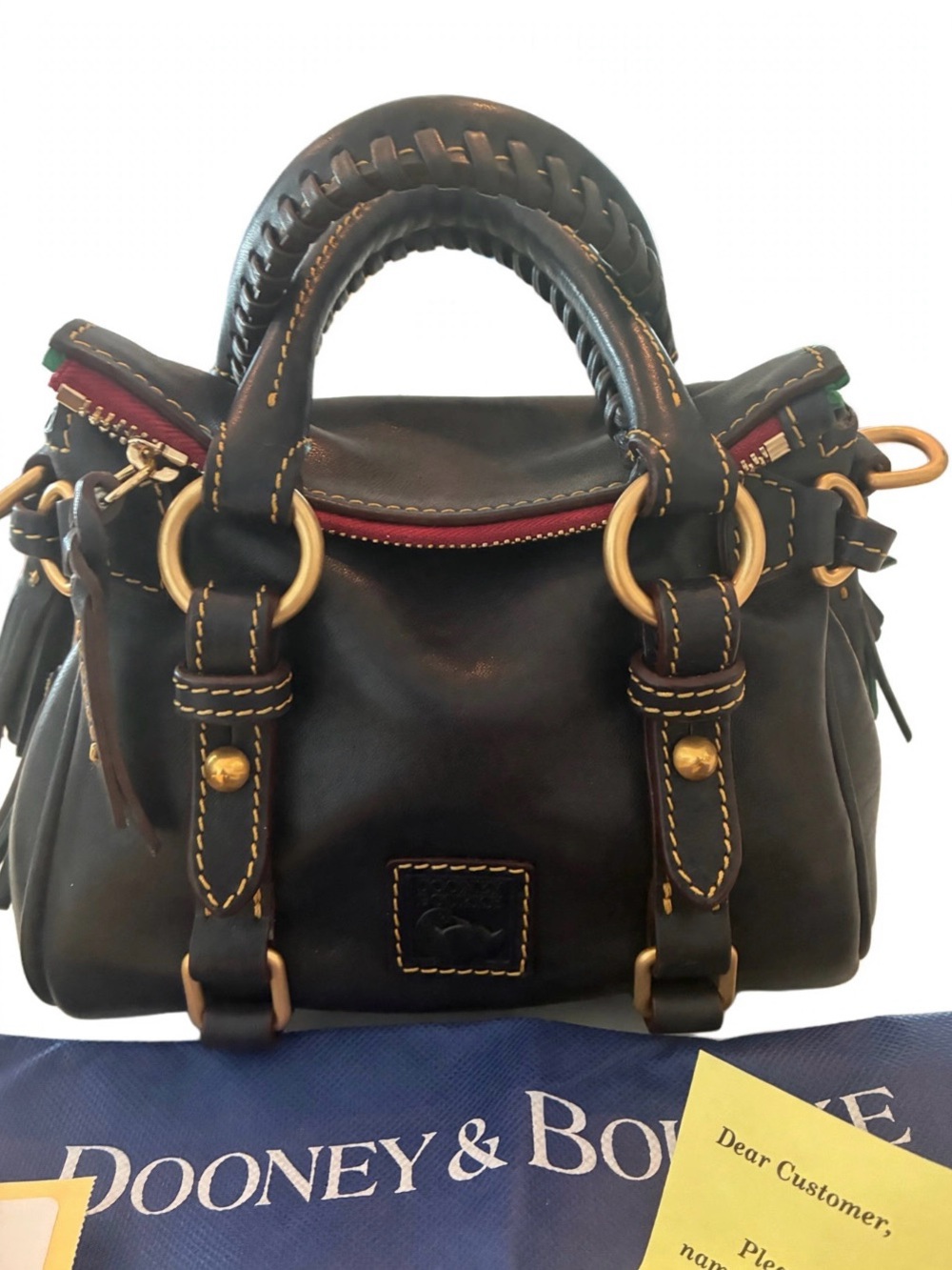 Dooney & Bourke Florentine Nano Satchel - Navy